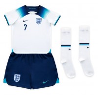 England Jack Grealish #7 Fotballklær Hjemmedraktsett Barn VM 2022 Kortermet (+ korte bukser)